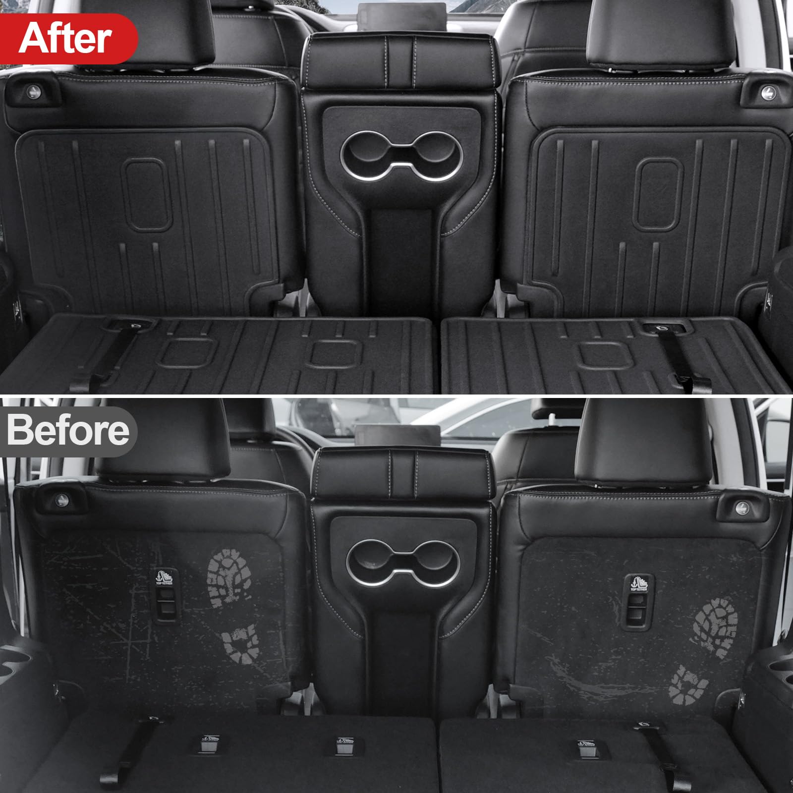 HOUCLEMIC backrest mat all-weather protection against rain and snow