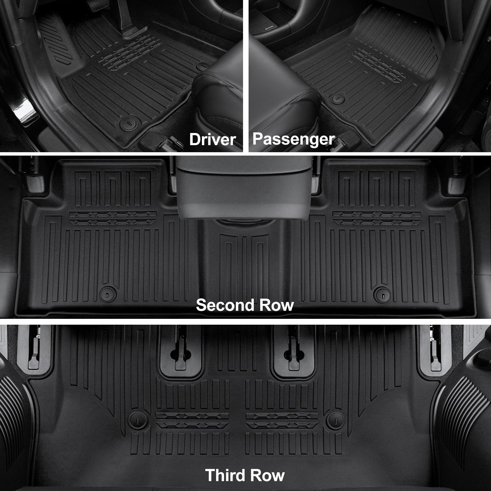 HOUCLEMIC Palisade cargo mat designed for rugged all-weather protection.
