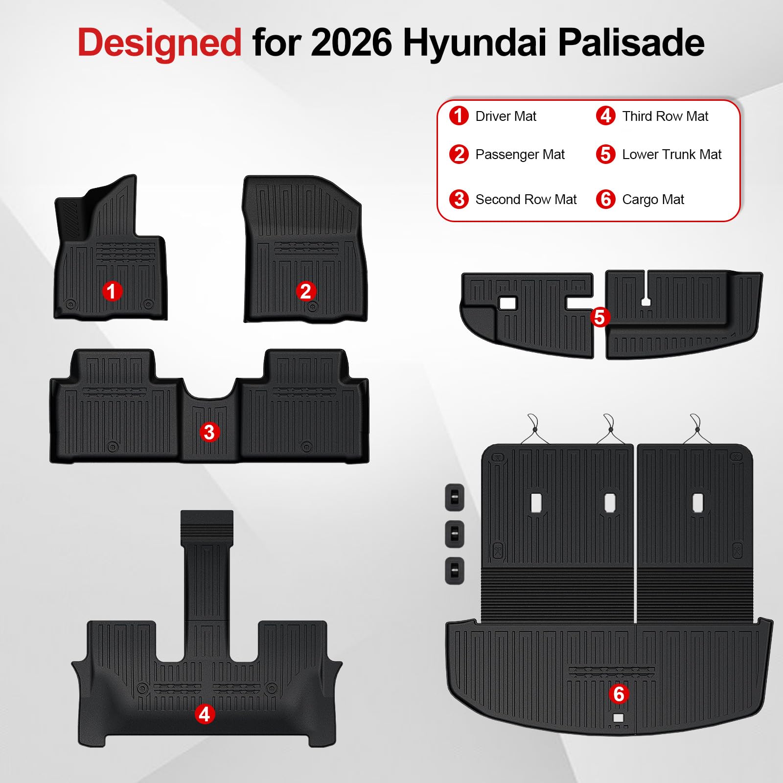 HOUCLEMIC Palisade waterproof protection guards the interior.