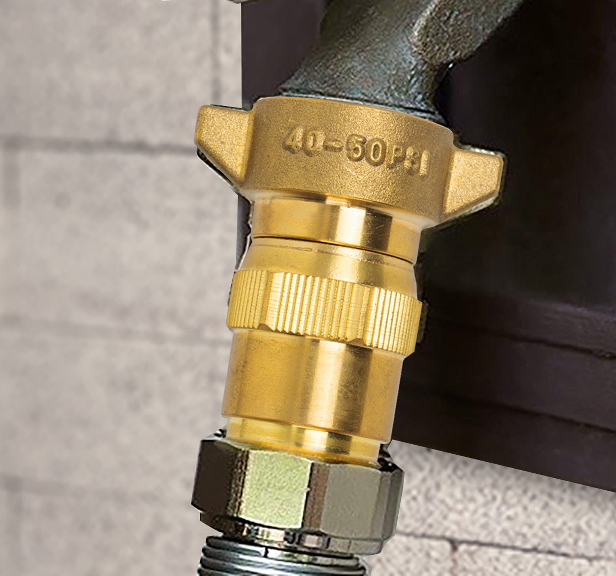 Hourleey regulator with 3/4-inch hose thread compatibility for easy RV hookup.