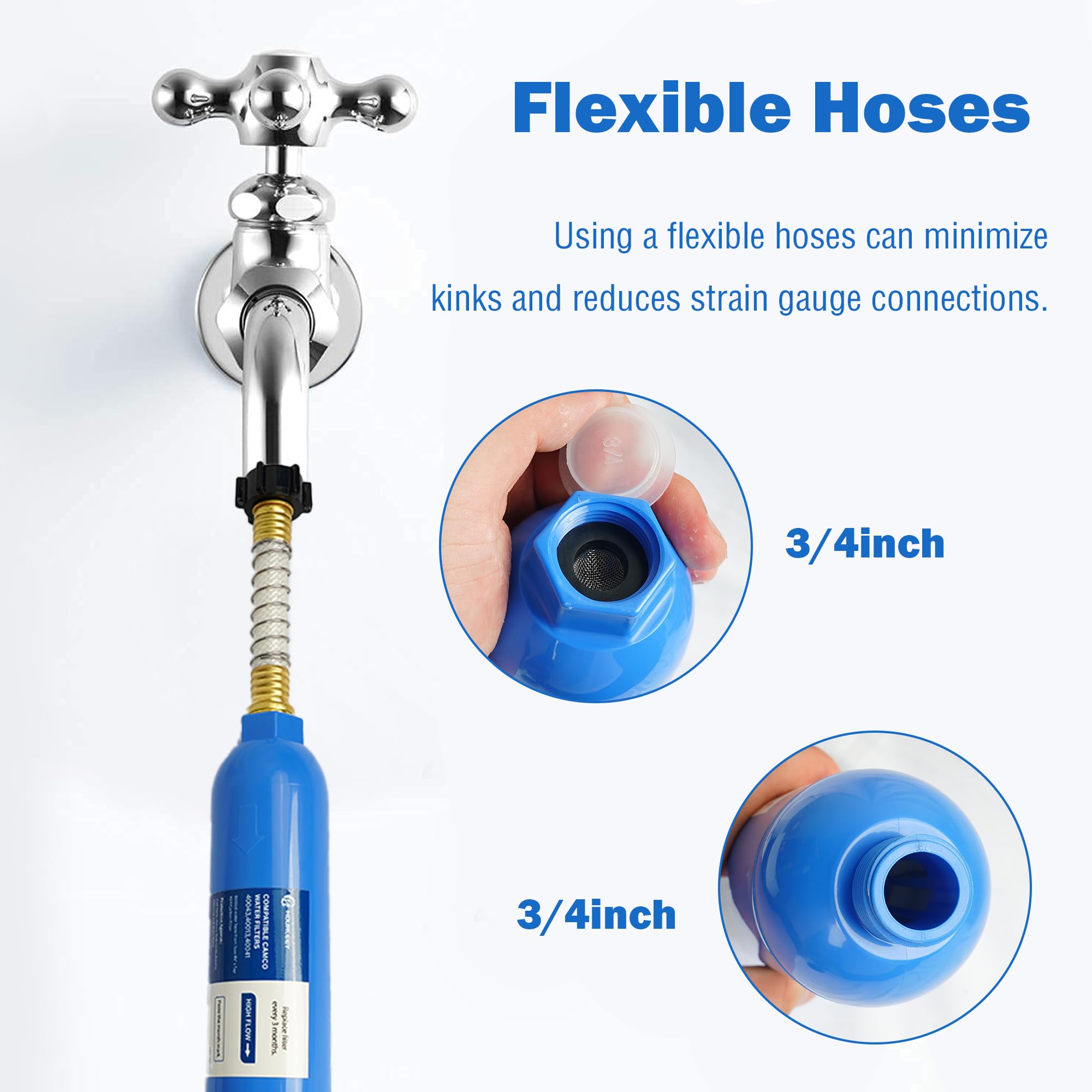 Hourleey GAC-KDF filtration technology reduces tastes and odors in camp water.