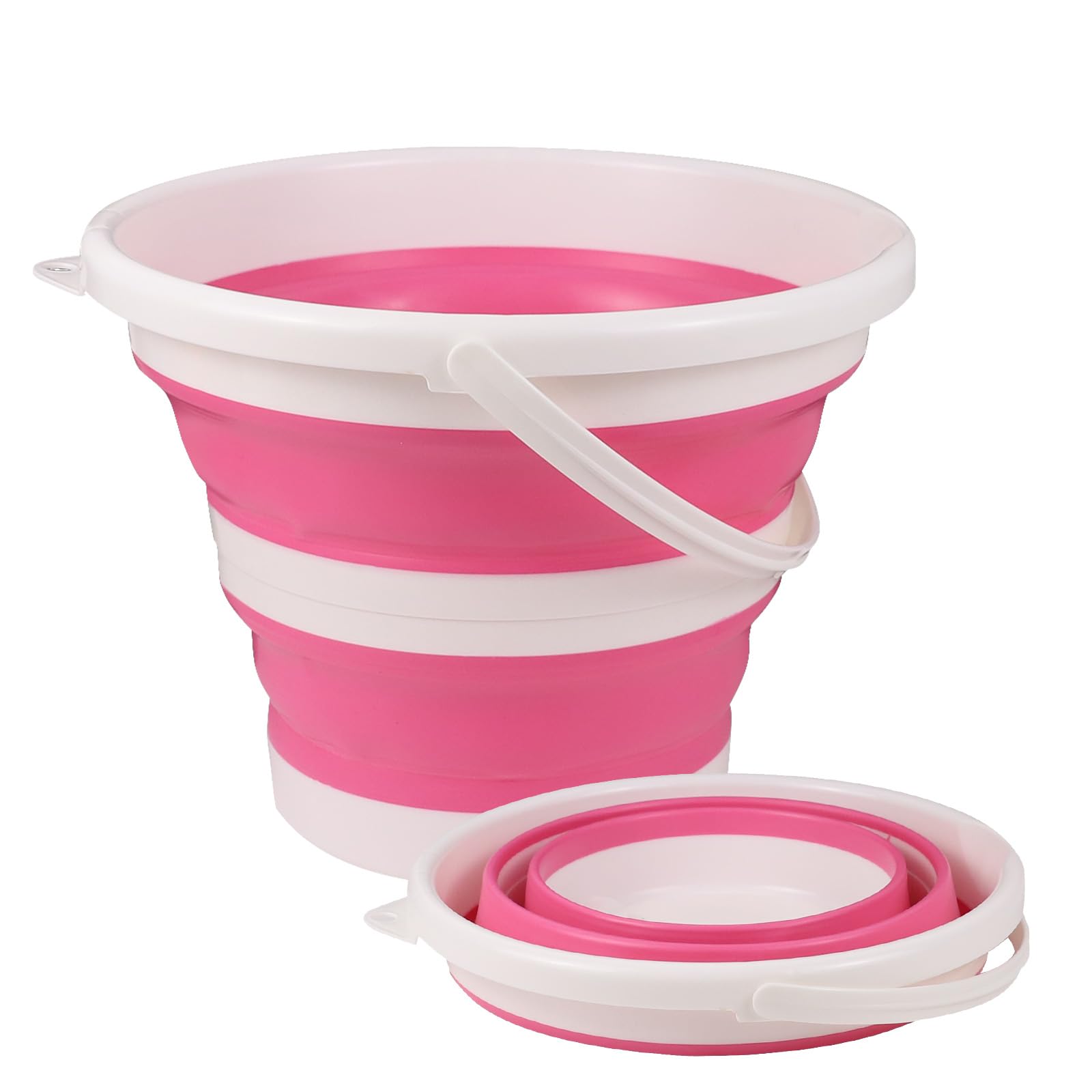Hovom 10L collapsible bucket full view, ideal for car washing and gardening tasks.