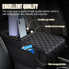 Hovom armrest pocket side storage keeps essentials organized within reach.