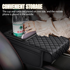 Hovom built-in cup holder simplifies beverage access during commutes.