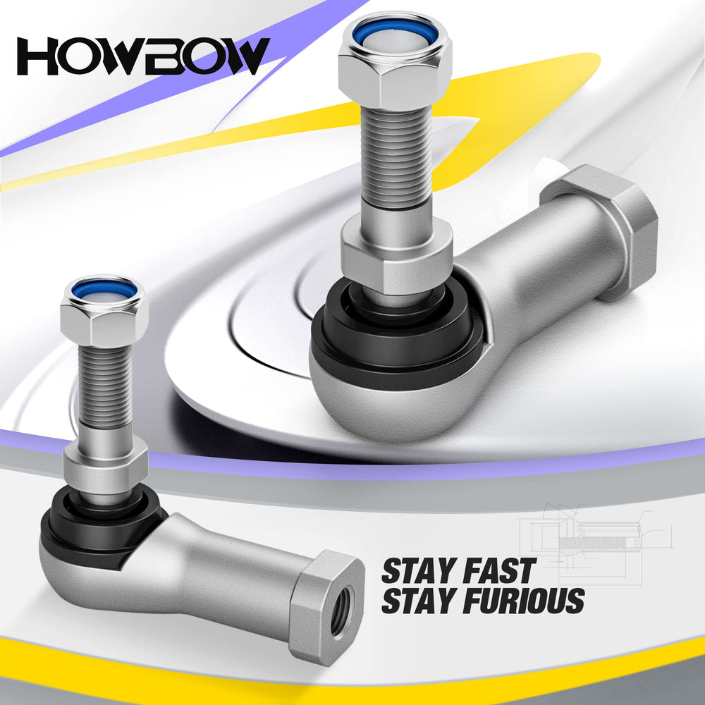 HOWBOW Club Car Tempo tie rod end for smooth steering on tempo models