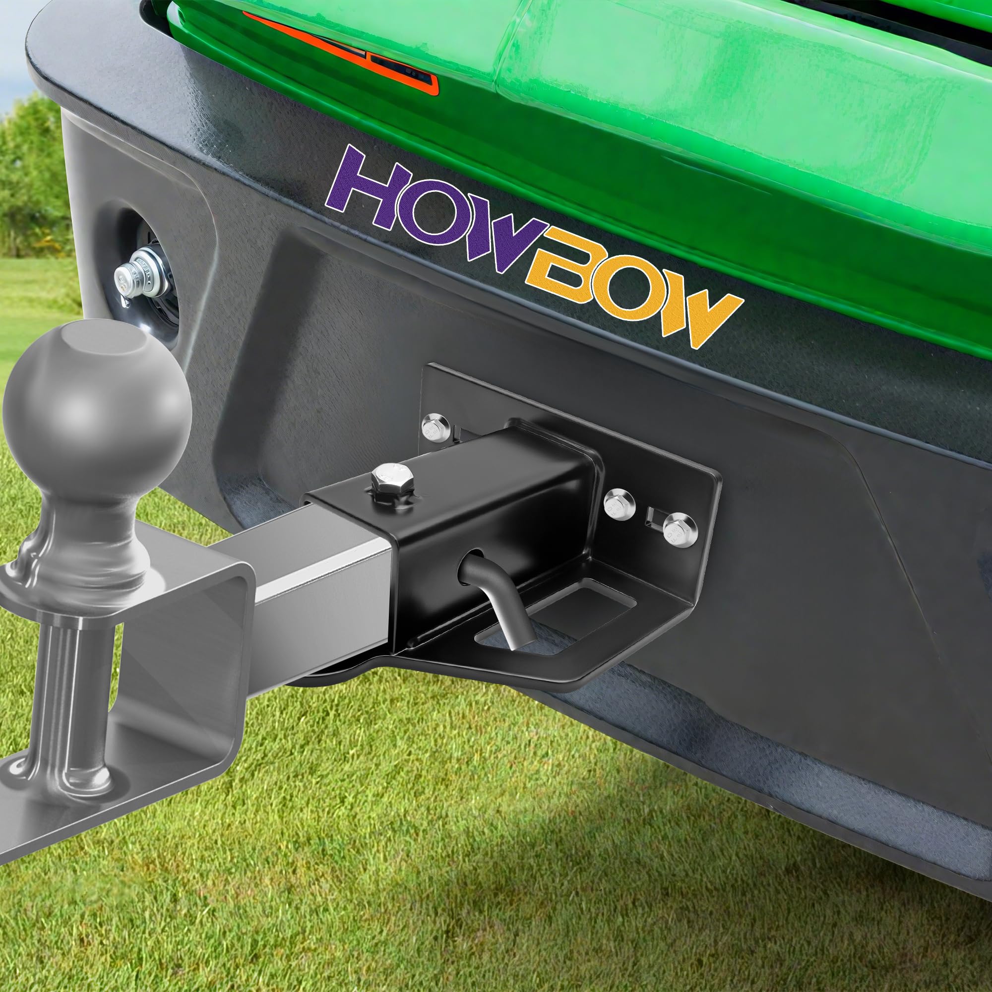 HOWBOW easy installation design with slotted holes for alignment