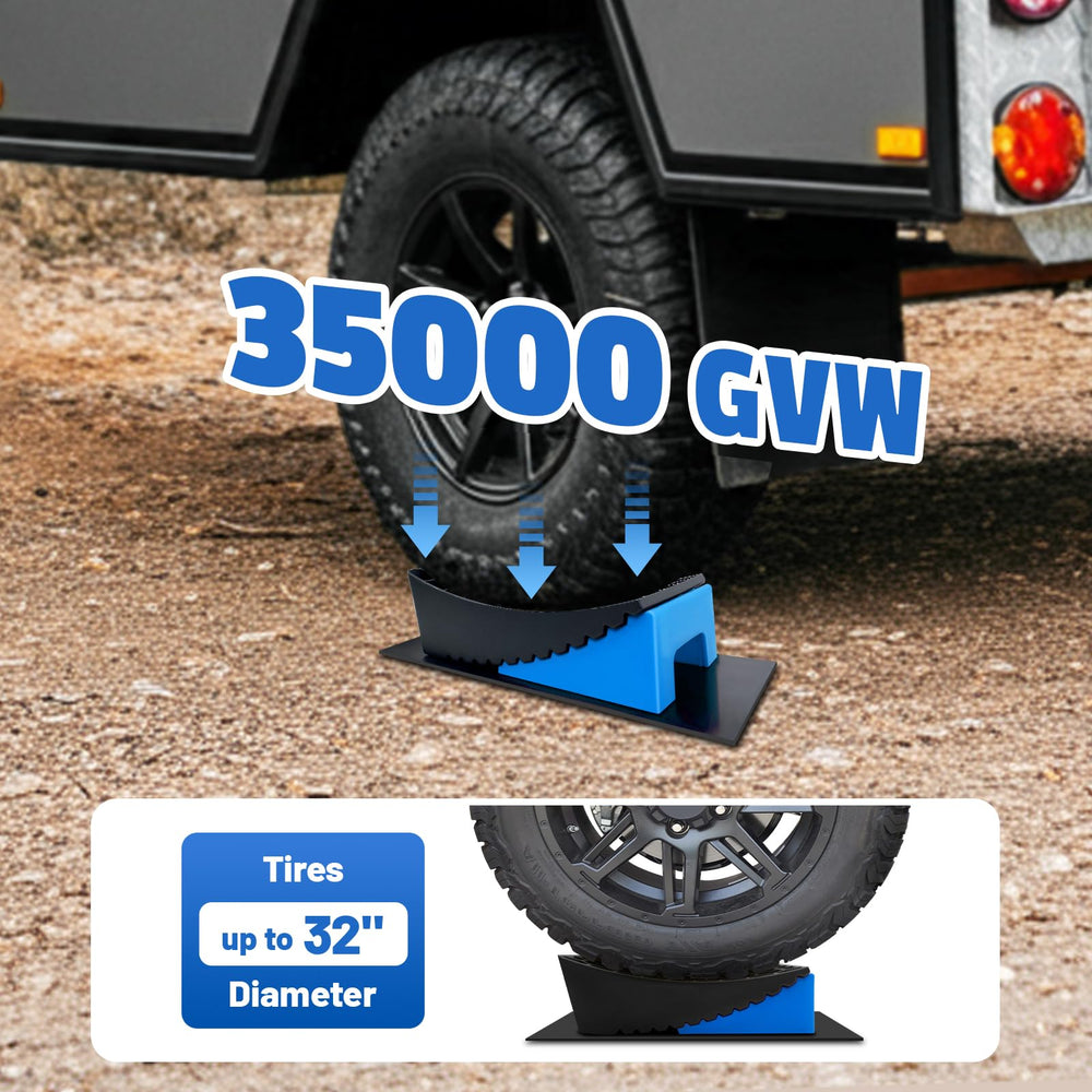HOXWELL curved blocks with grip texture ensure solid stability during leveling