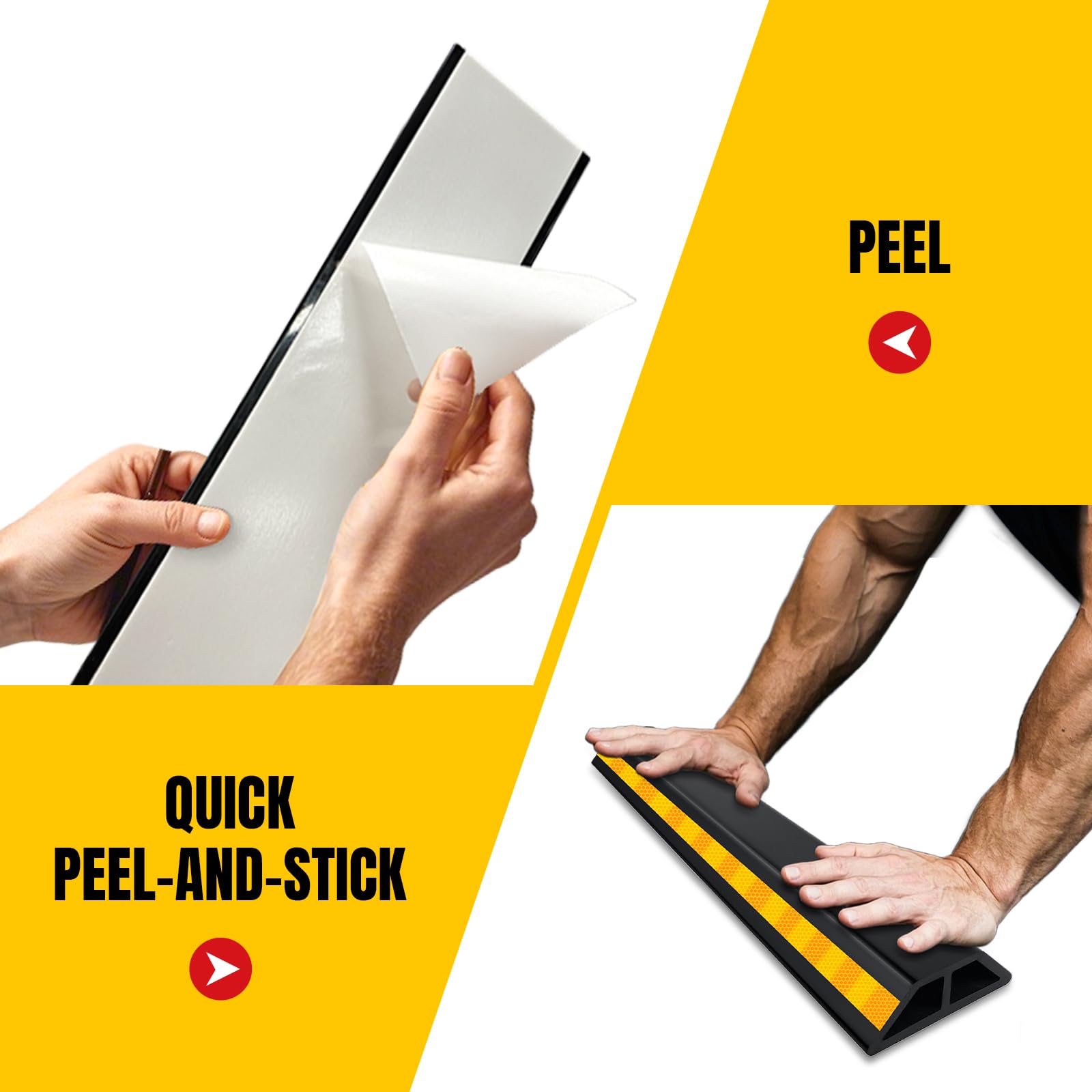 HOXWELL garage wall protector cushions impacts and preserves walls