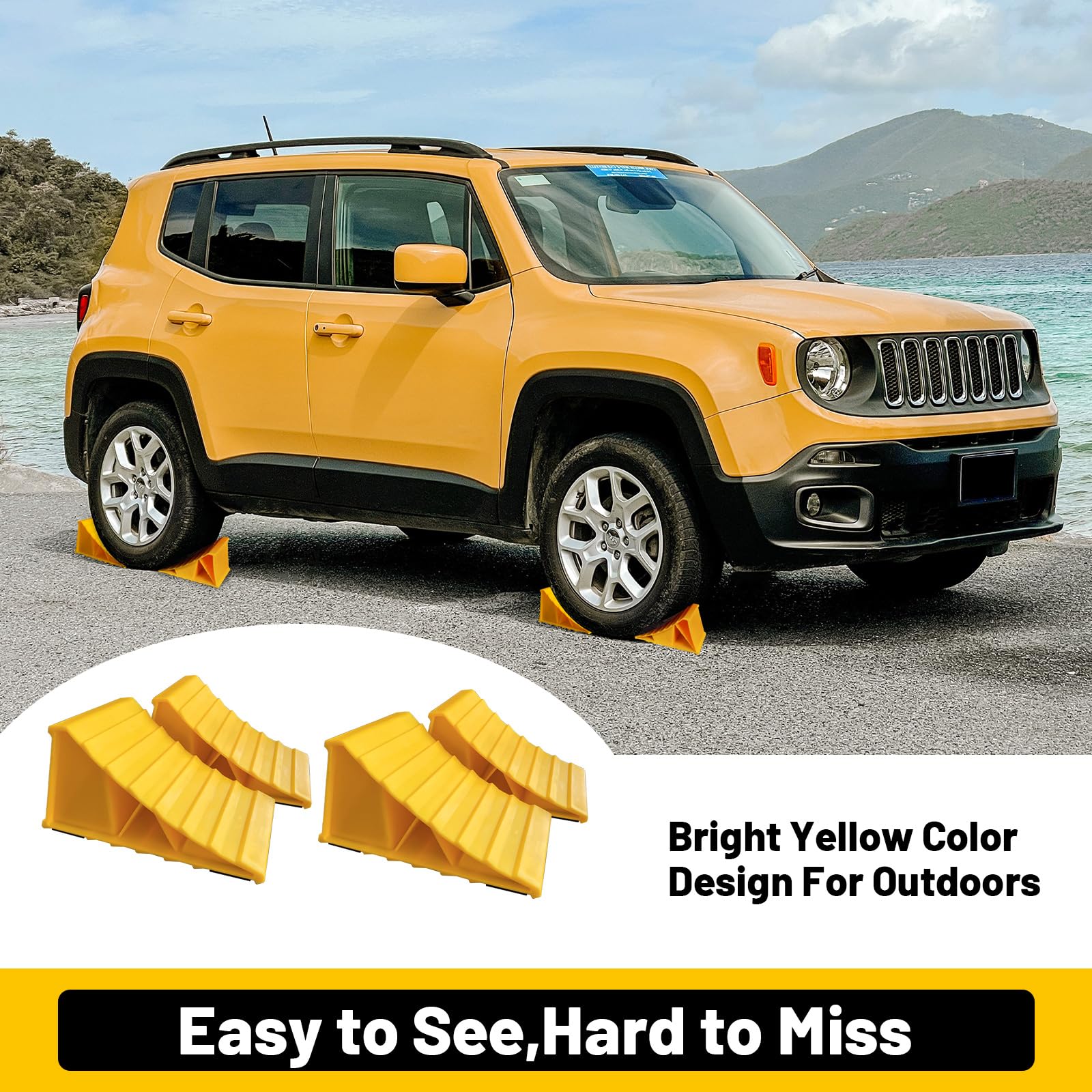 HOXWELL non-slip blocks offer safe loading when servicing vehicles