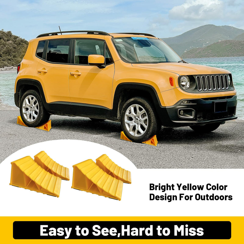 HOXWELL non-slip blocks offer safe loading when servicing vehicles