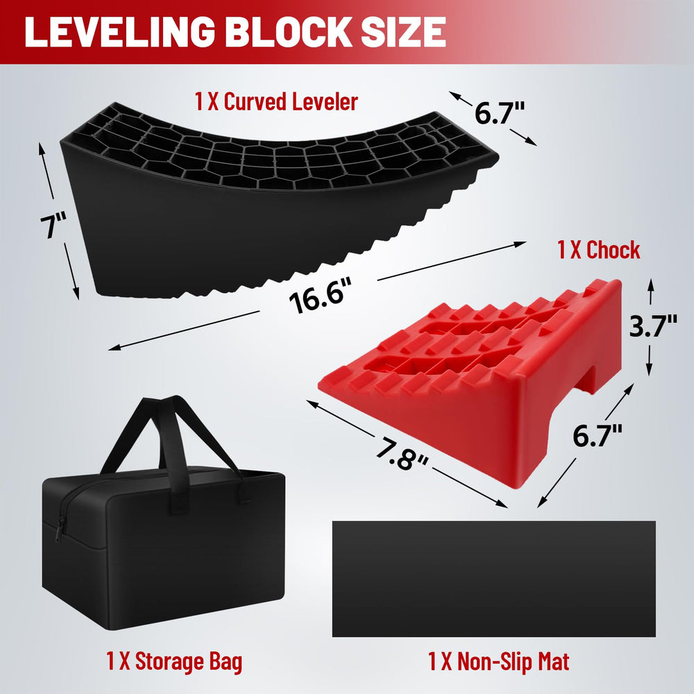 HOXWELL lightweight ramp with storage bag for easy transport