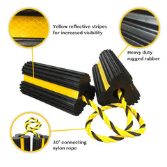 HOXWELL chocks used with trucks trailers and RVs