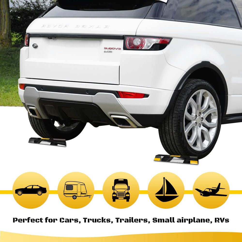 HOXWELL parking aid in garage setup emphasizes stable alignment for consistent parking.