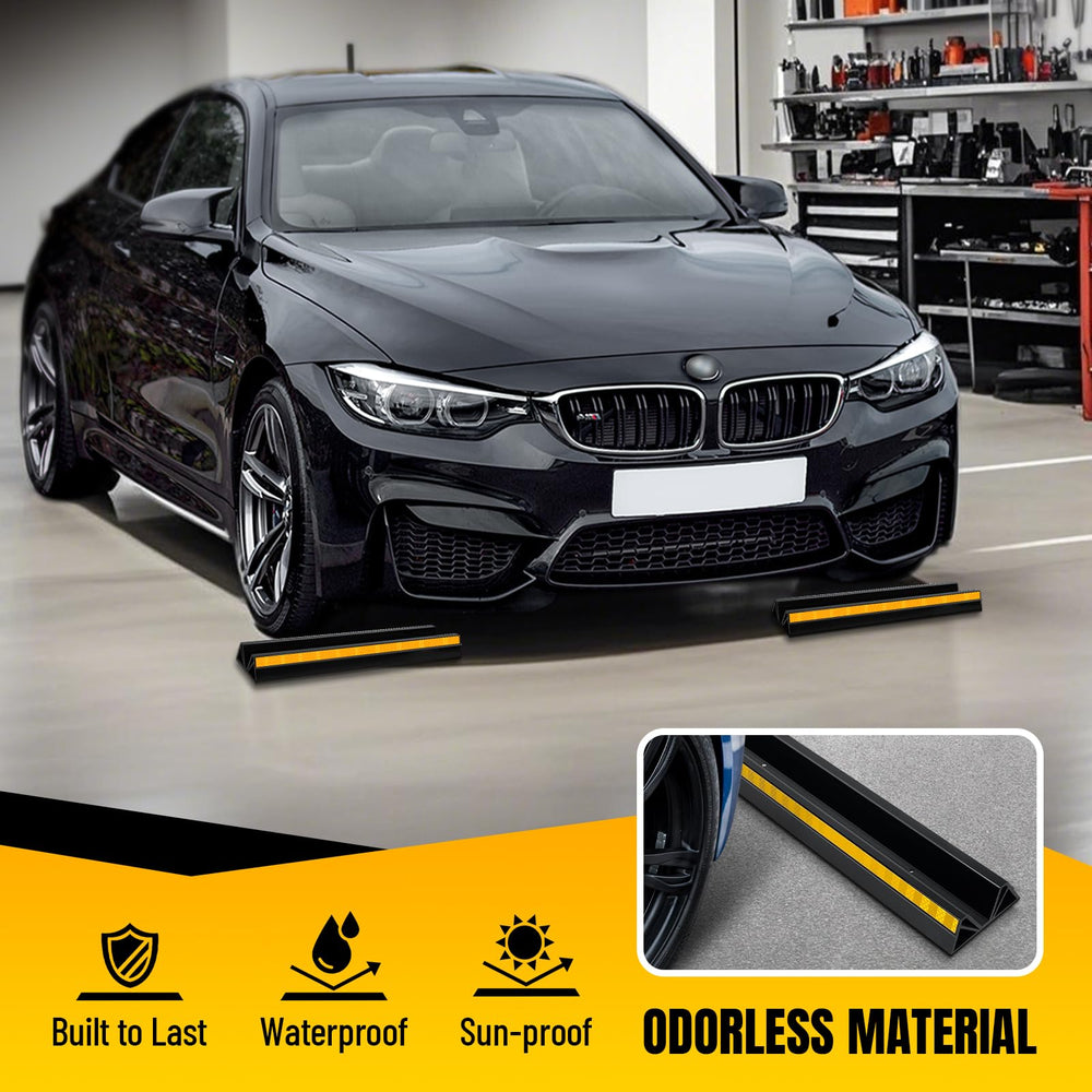 HOXWELL reflective tapes detail for high visibility during parking