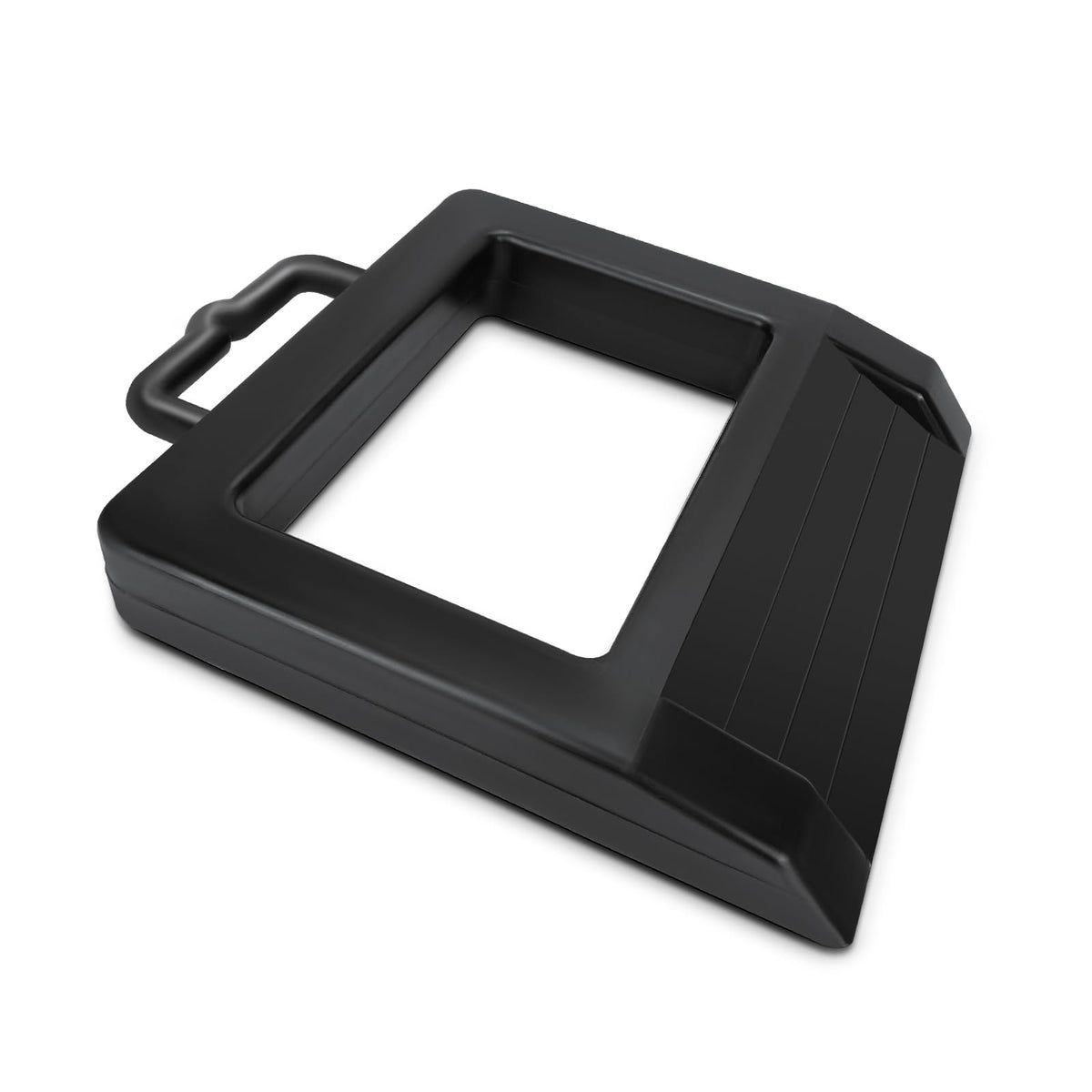 HOXWELL rubber heavy-duty pallet jack chock secures wheels during loading and unloading