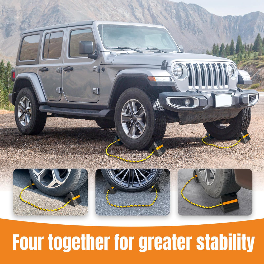 HOXWELL reflective strips boost safety in low light parking situations.