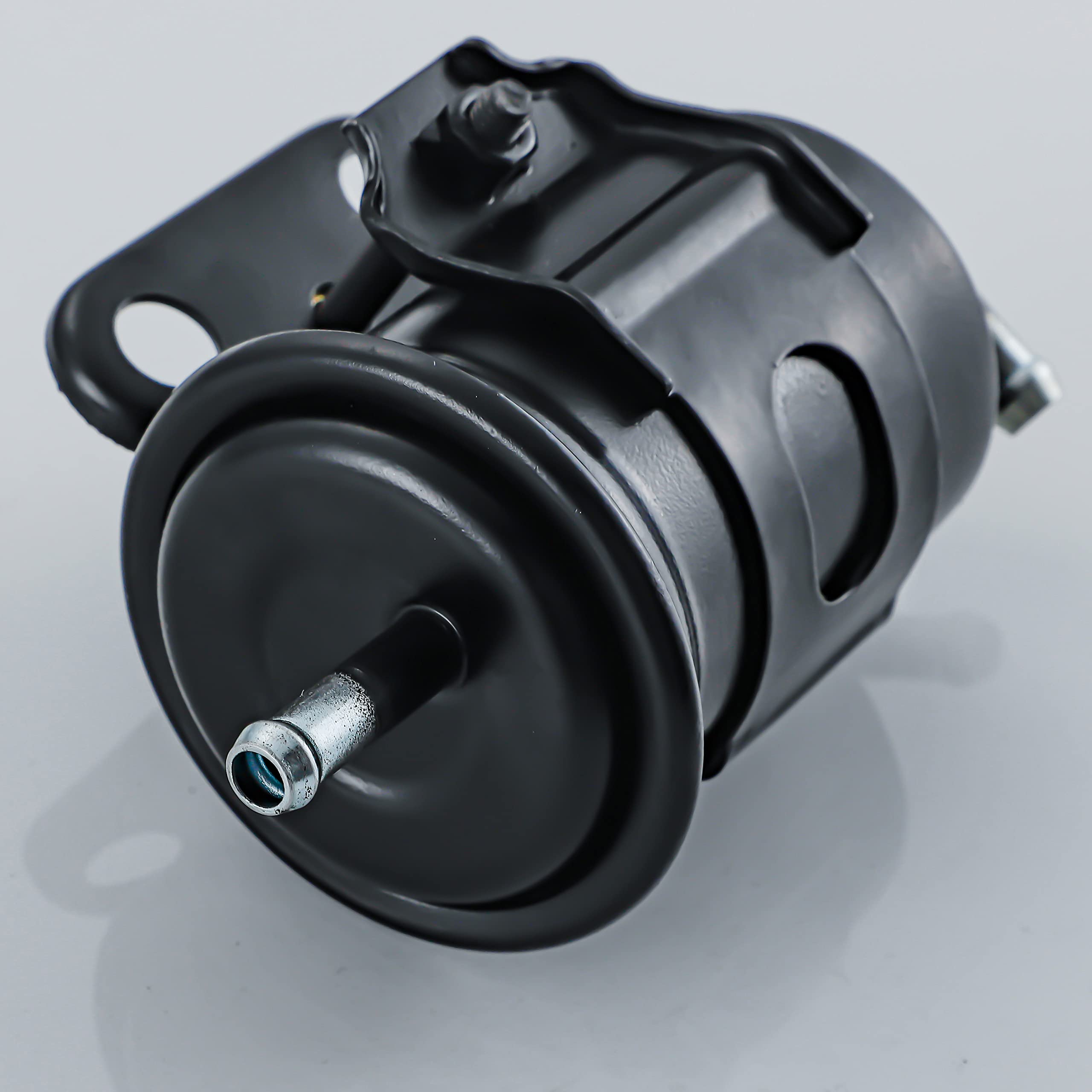 Hoymi fuel filter installation on outboard engine setup
