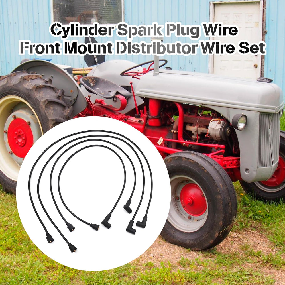 Hoypeyfiy four cylinder wires ideal for Ford tractors for improved circuit reliability