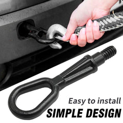 Hoypeyfiy towing eye hinge hook for BMW E87/E90 offering easy installation and firm grip.