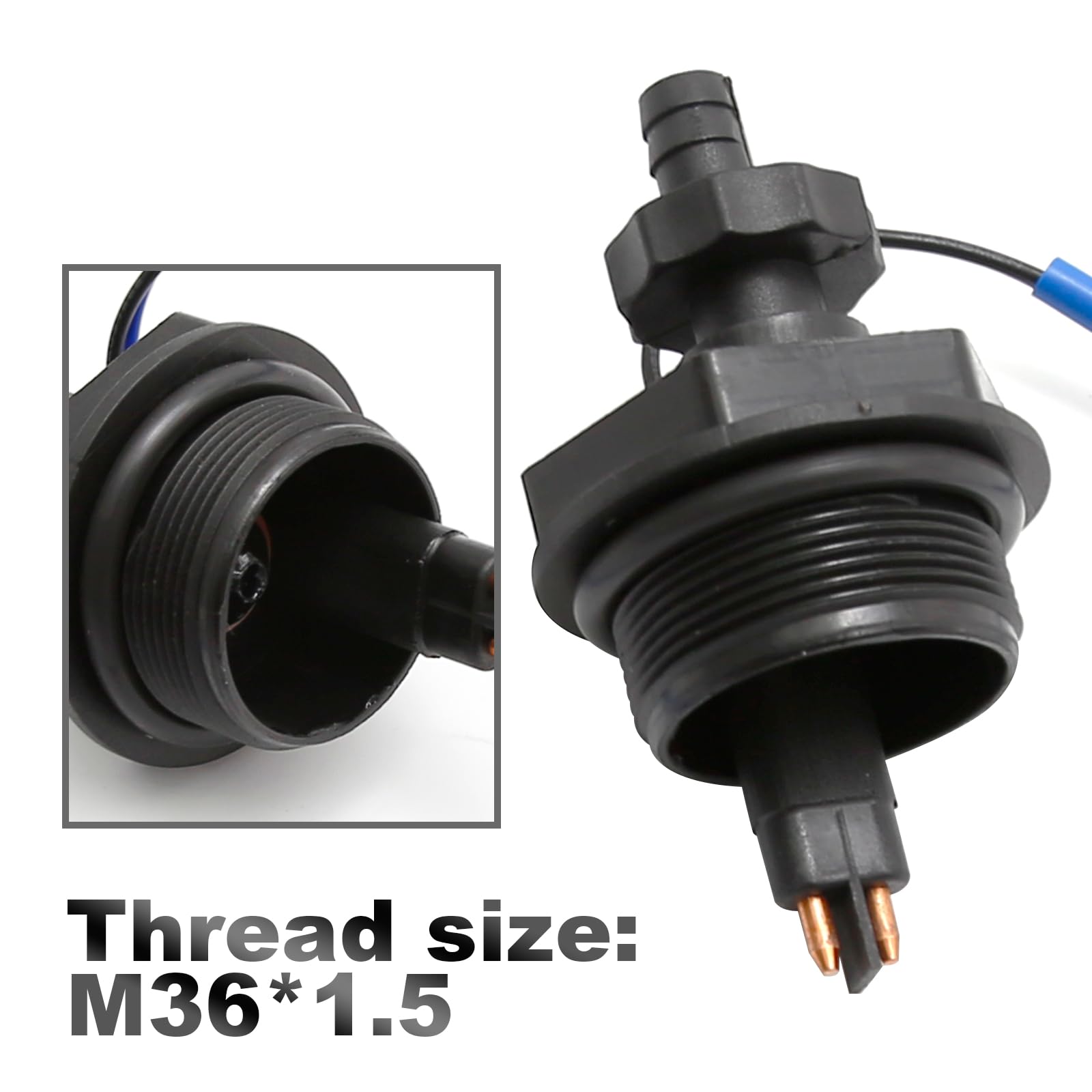 Hoypeyfiy sensor installed in Ram 2500 fuel system for quick fit and reliability