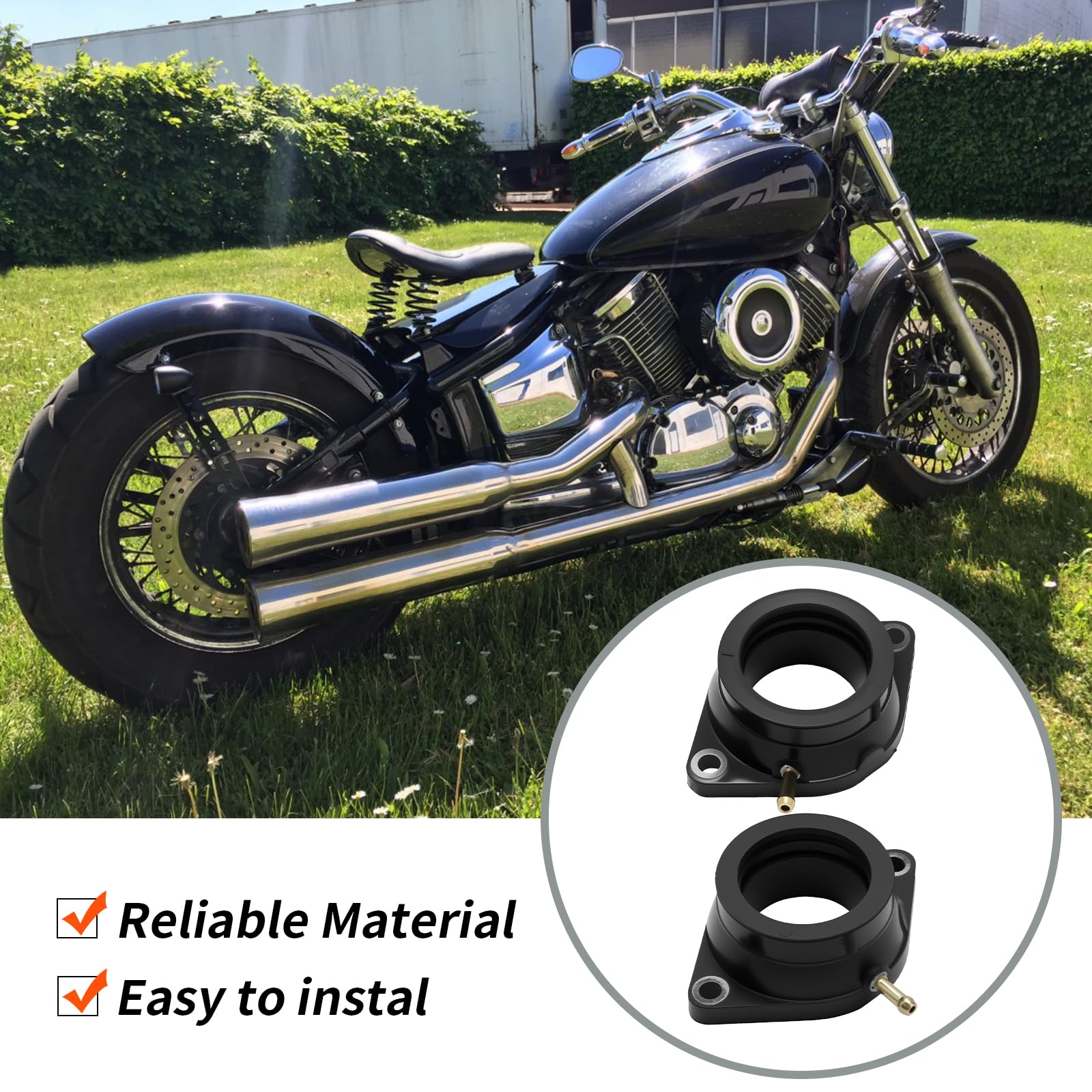 Hoypeyfiy Yamaha XVS1100 carb boot assembly and alignment