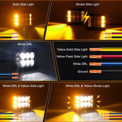 HOYUZA LED pod night vision boost improves obstacle detection on trails.