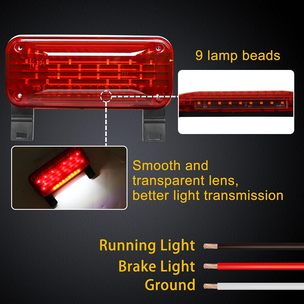 HOYUZA PC lens and ABS base housing protect LEDs in harsh weather.