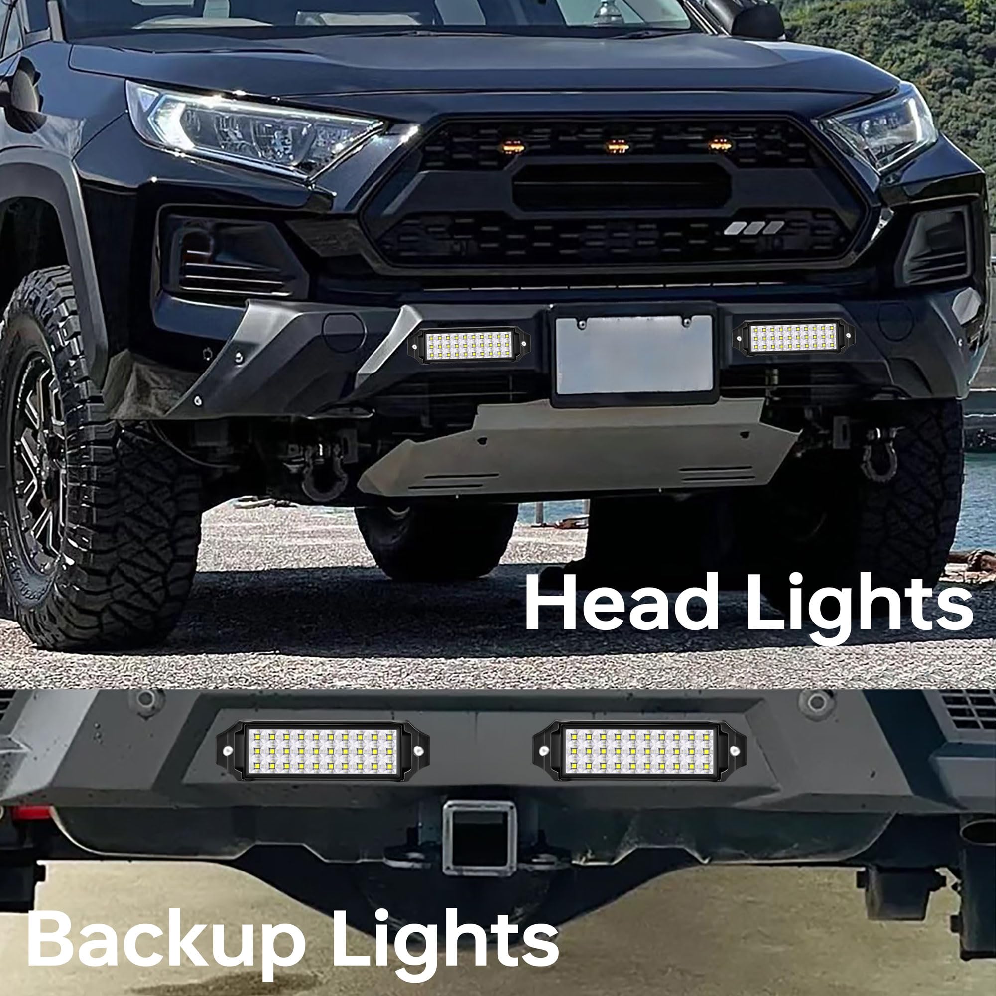HOZILIFE grill-reverse light pods add versatile lighting for grills and trailers.