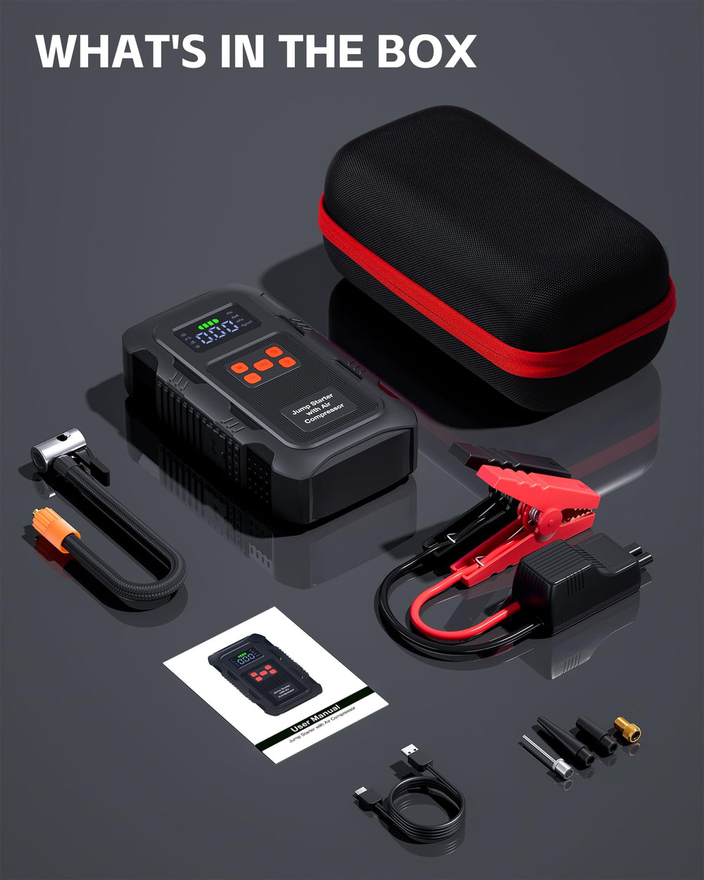 HPBS 5000A digital gauge offers quick tire pressure checks