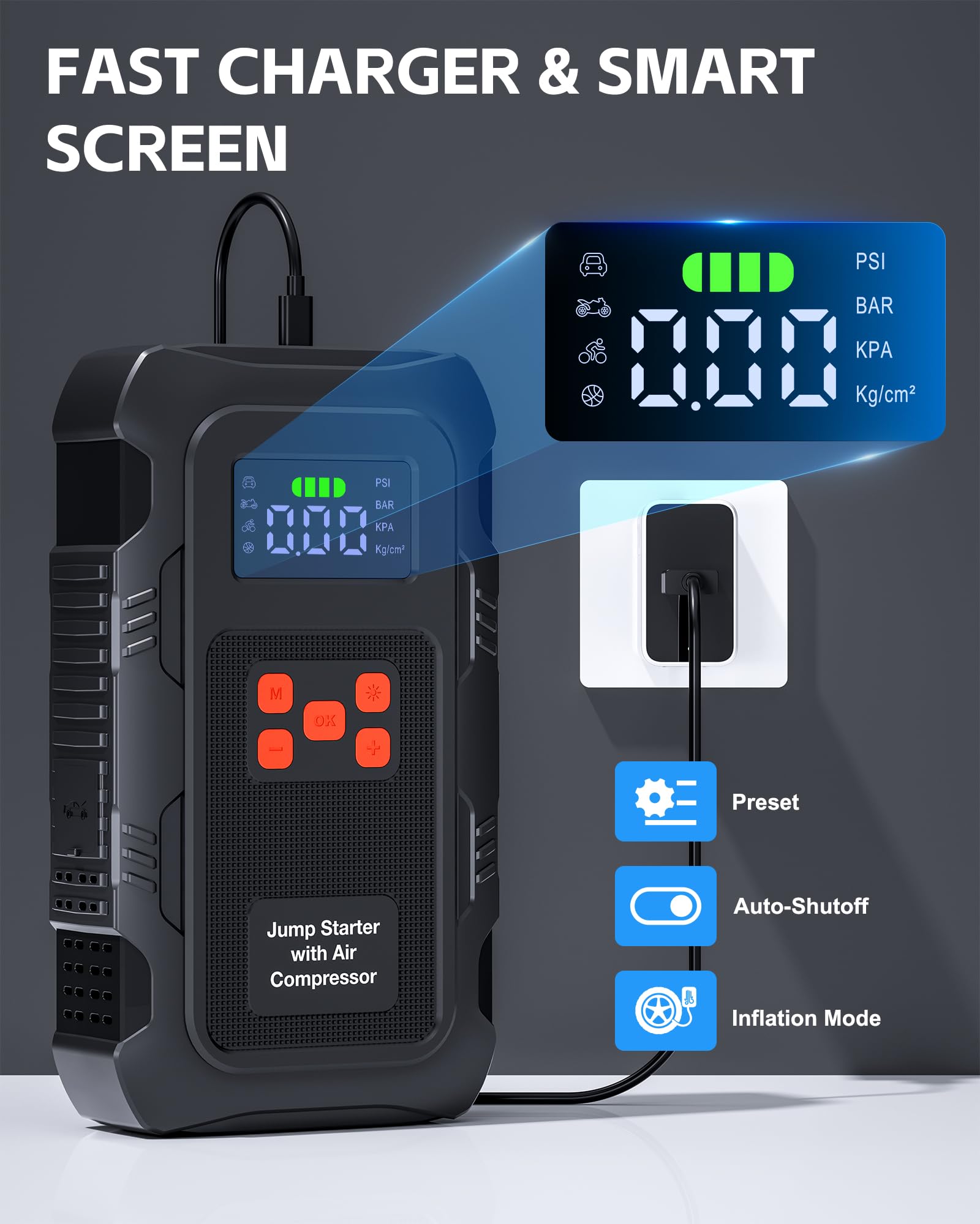 HPBS 5000A LED flashlight aids night repairs and emergencies