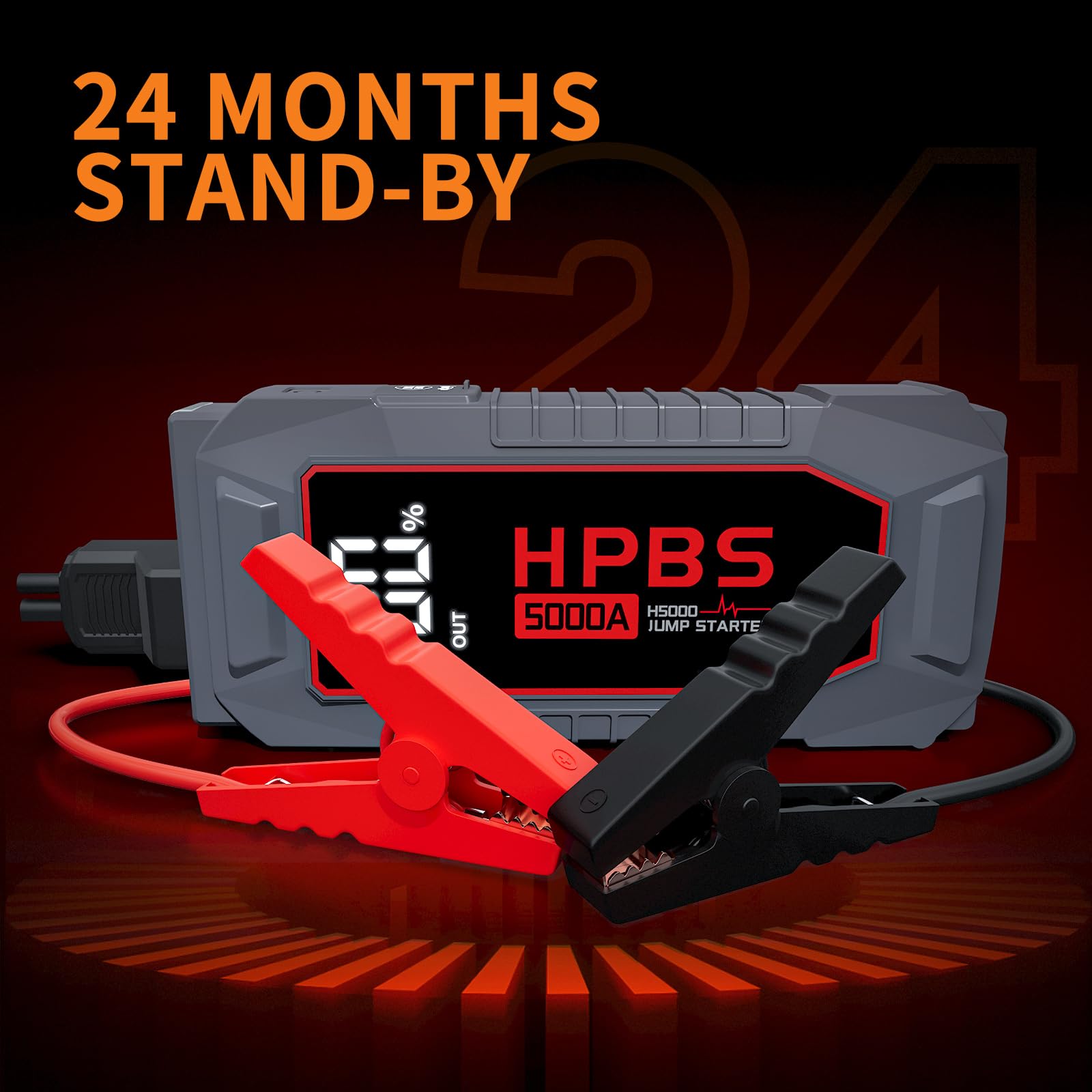 HPBS H5000A compact, handheld size fits in a glove box