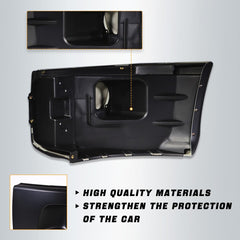 Hpdmauto Peterbilt 579 left bumper corner ABS material close-up