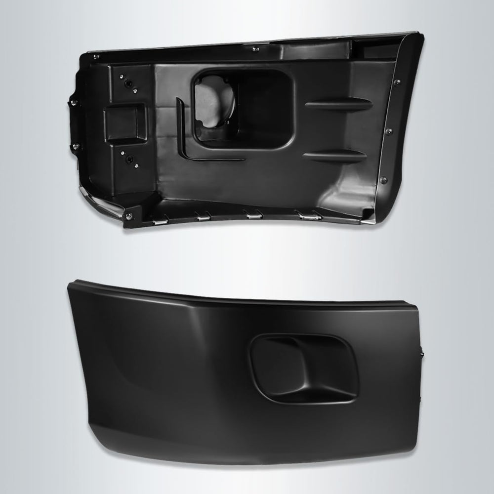 Hpdmauto Peterbilt 579 left bumper corner no fog light hole design