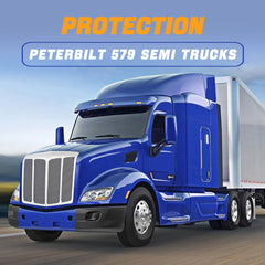 Hpdmauto Peterbilt 579 left bumper corner side view showing clean lines