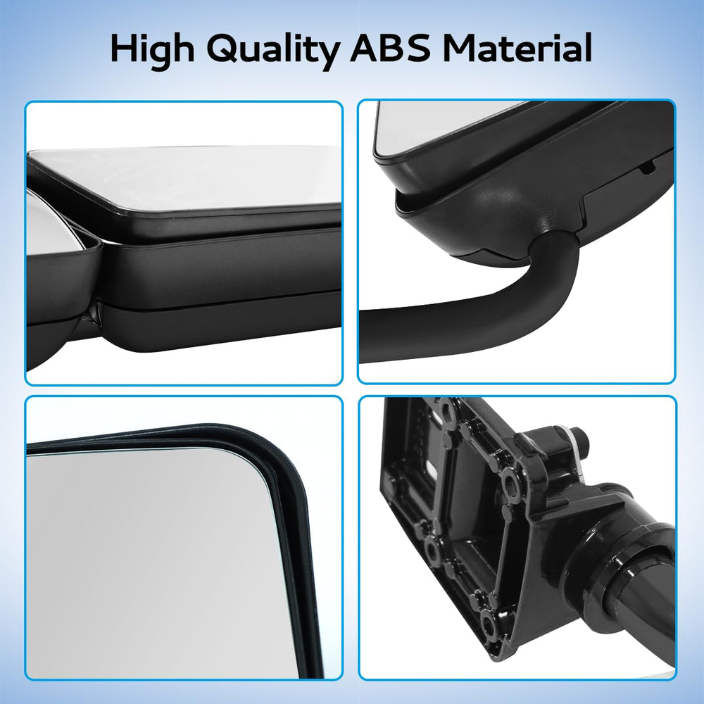 Hpdmauto wide-angle door mirror for Hino, improves rear visibility on 2011+ models.