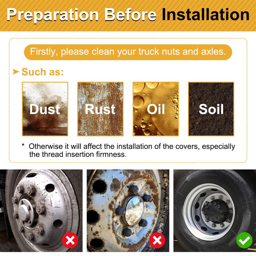 HQALTY rear center-cap removal offers easy hub maintenance and customization