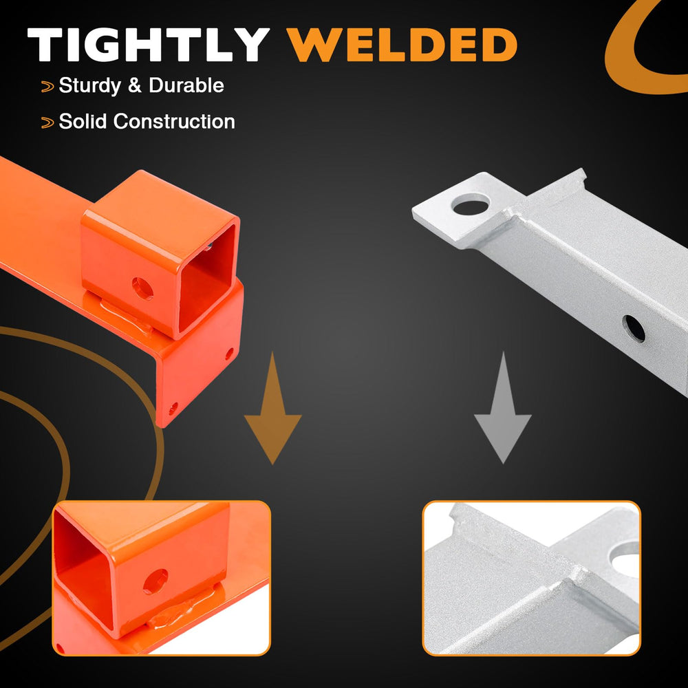 HQPASFY 2in slide in hitch kit detail for quick install