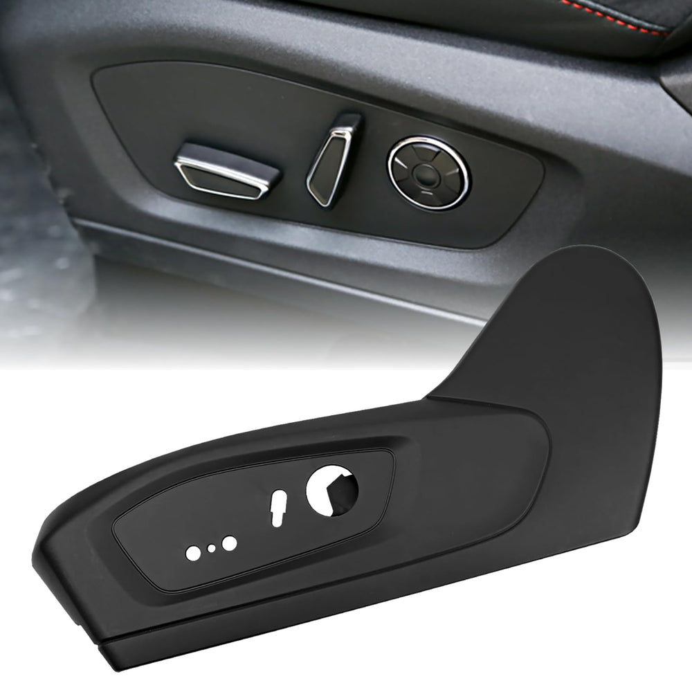 HQPASFY driver seat switch panel bezel close-up highlights durable ABS construction.