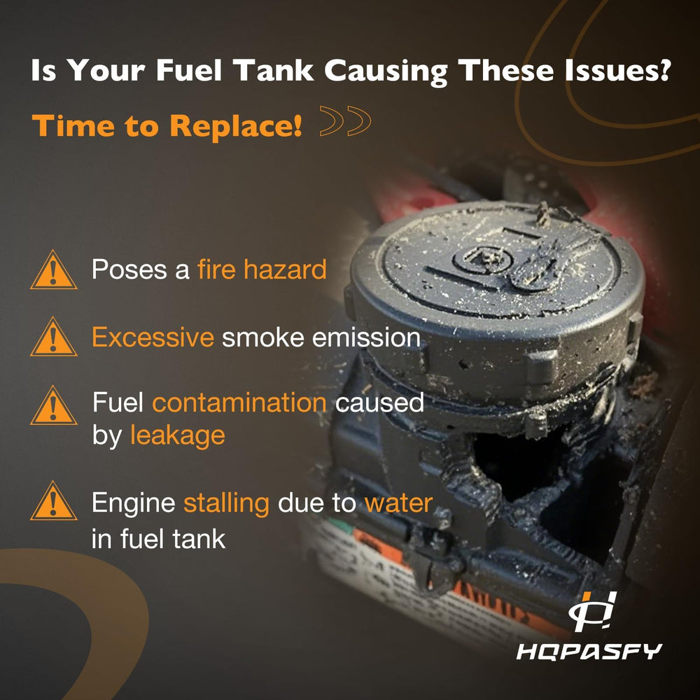 HQPASFY fuel tank cap replacement supports B&S and Toro generators for reliable performance.