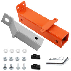 HQPASFY heavy-duty 2in rear hitch 093-1129-00 provides sturdy towing compatibility.