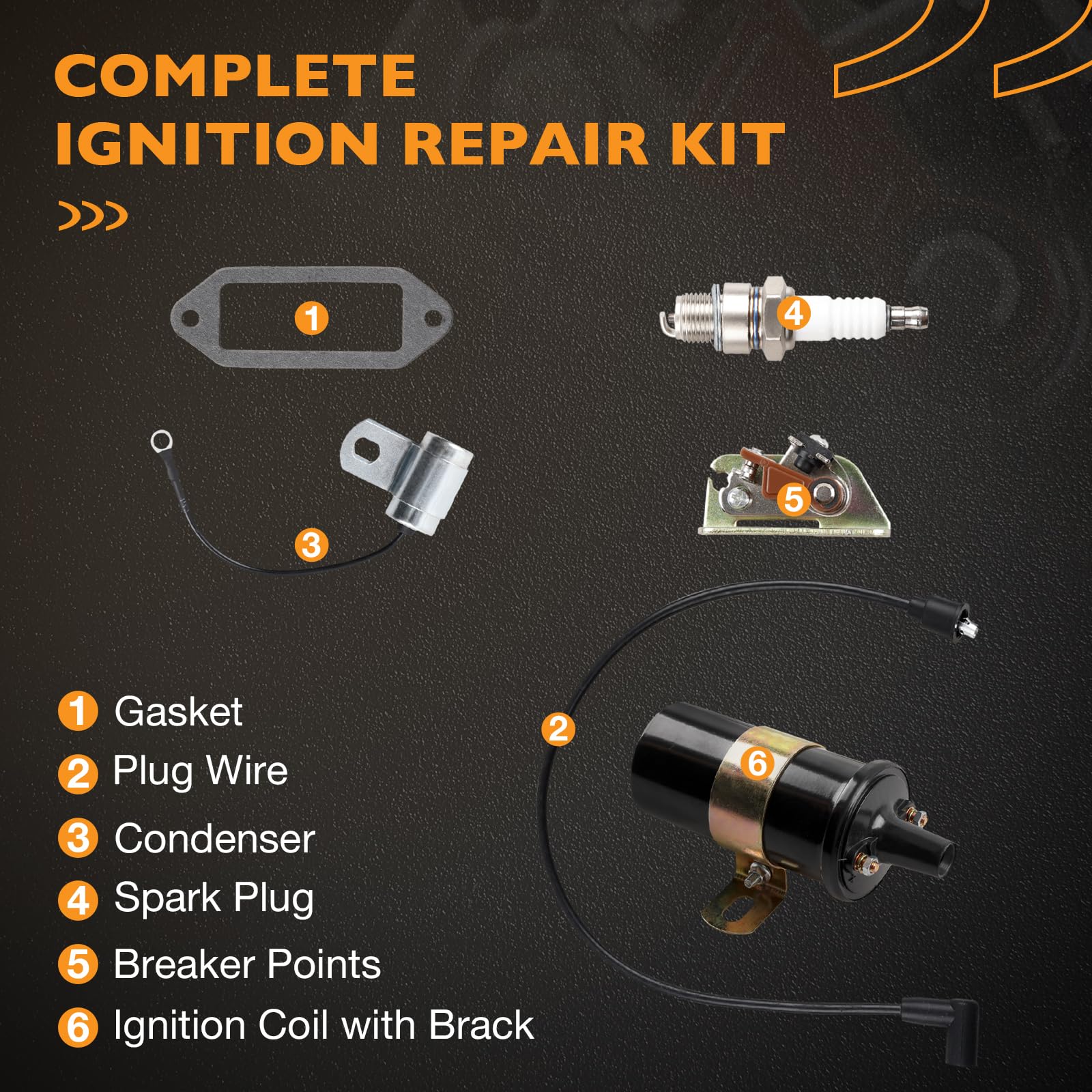 HQPASFY complete kit for Kohler K-Series engines