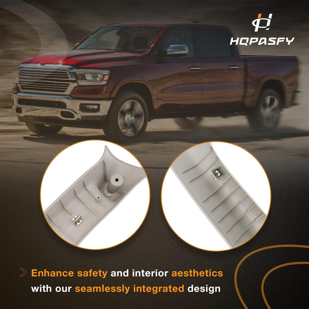 HQPASFY off-road use beige pillar grab handle demonstrates rugged durability.