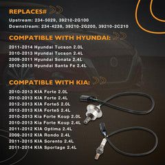 HQPASFY downstream oxygen sensor—critical for exhaust monitoring and smooth running.