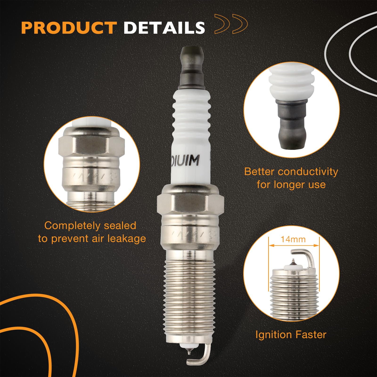 HQPASFY packaging includes all parts, ready-to-install kit for GM vehicles.