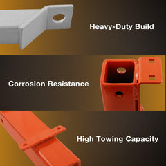 HQPASFY weather-resistant finish protects against rust in all seasons.