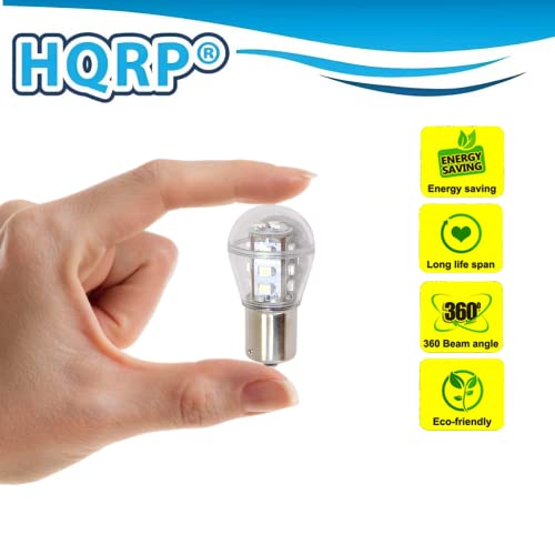 HQRP BA15S LED bulbs for boat use deliver steady light on deck