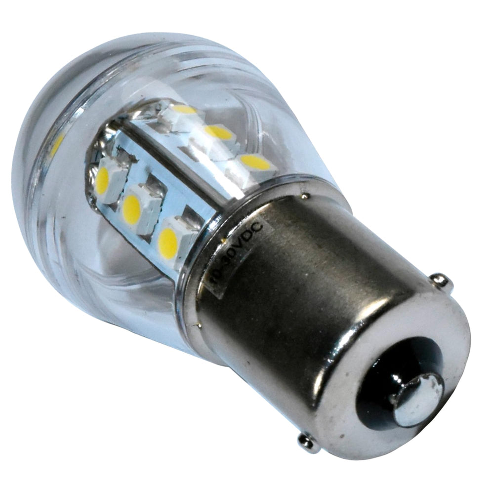 HQRP 2-pack BA15S LEDs support safer early morning tractor work