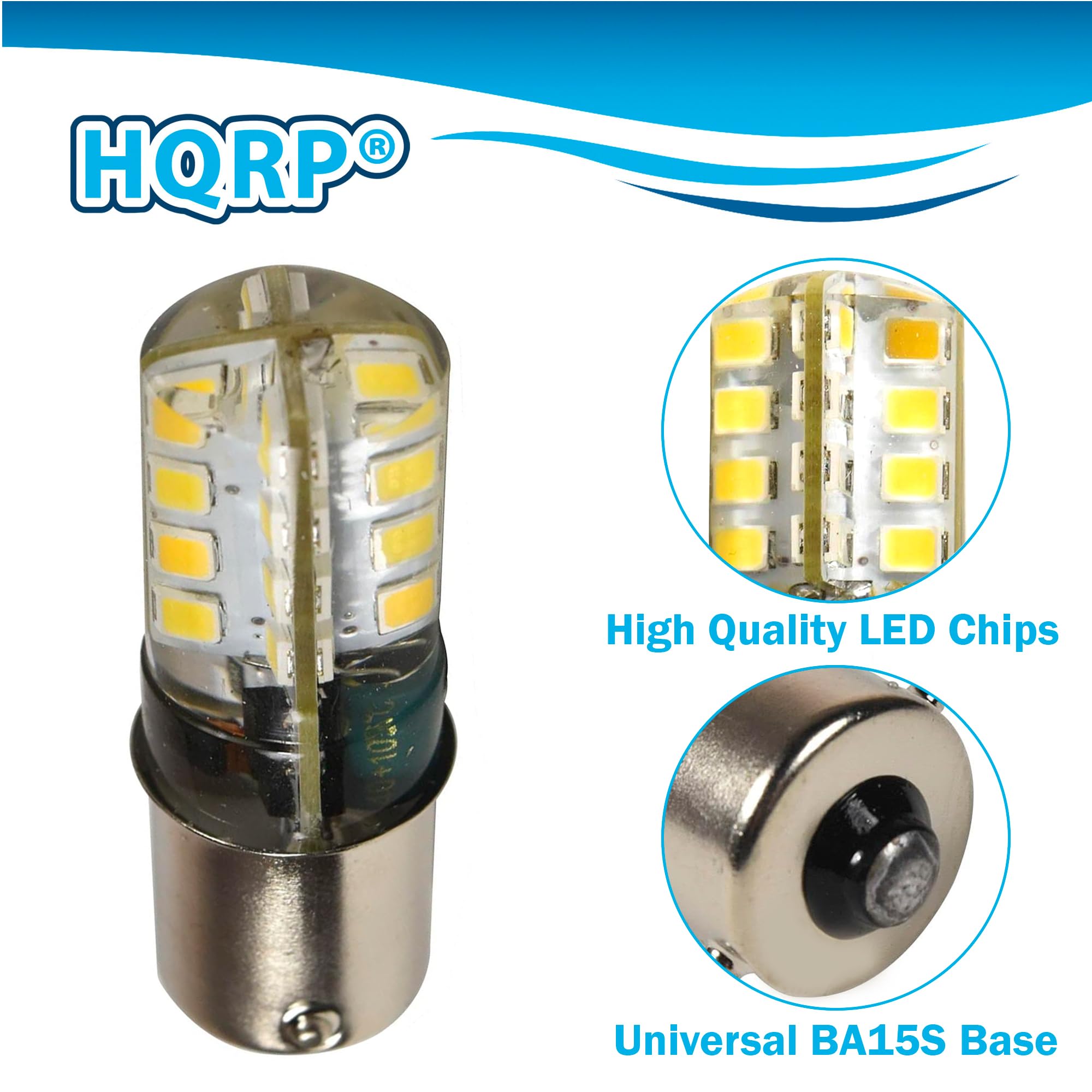 HQRP BA15S base replacement supports quick serviceability.
