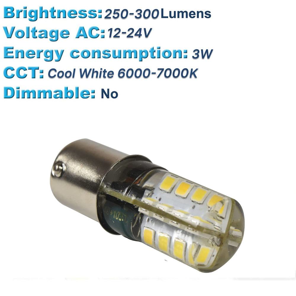HQRP cool white 6000-6500K light provides clear visibility.