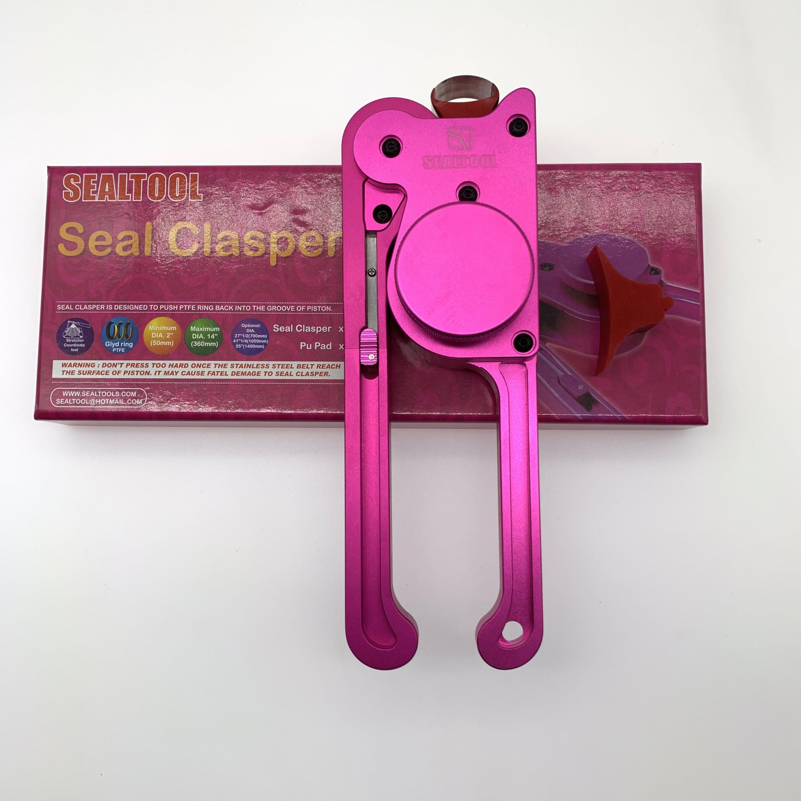 HQUNING SEAL CLASPER 5.0 front view for precise seal installation